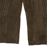Armani Jeans Trousers - 38W 30L Brown Cotton Blend