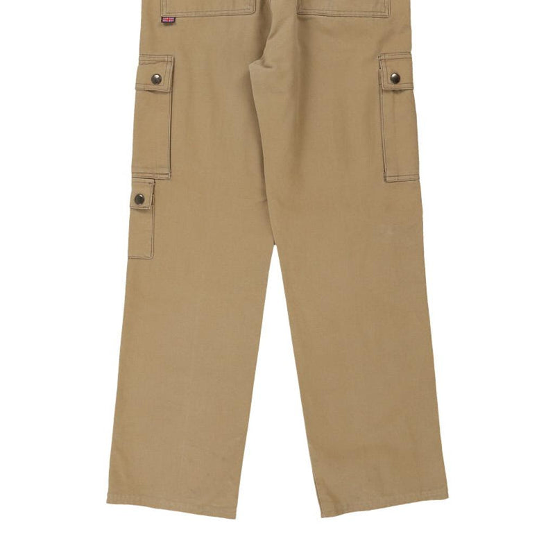 Belstaff Trousers - 34W 32L Brown Cotton