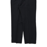 Armani Trousers - 34W 28L Black Wool