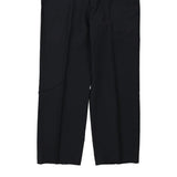 Armani Trousers - 34W 28L Black Wool