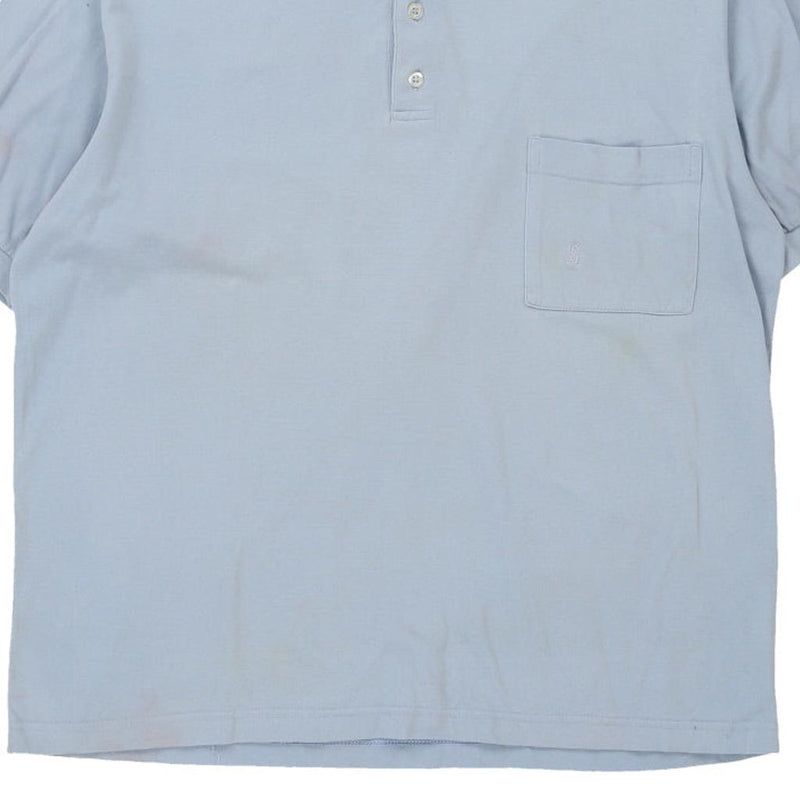 Yves Saint Laurent Polo Shirt - XL Blue Cotton