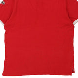 Napapijri Polo Shirt - 2XL Red Cotton