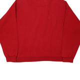 Starter Sweatshirt - 2XL Red Cotton