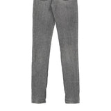 711 Levis Skinny Jeans - 28W UK 6 Grey Cotton Blend