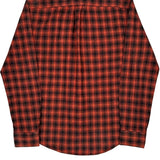 Levis Checked Flannel Shirt - Medium Red Cotton