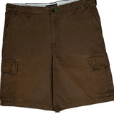 Tommy Hilfiger Cargo Shorts - 36″ Waist Brown Cotton