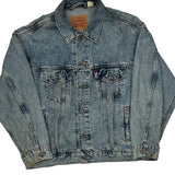 Vintage Levis Denim Jacket - Small Light Wash Denim