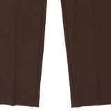 Moschino Jeans Trousers - 34W UK 12 Brown Cotton