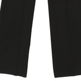 Moschino Trousers - 32W UK 12 Black Cotton