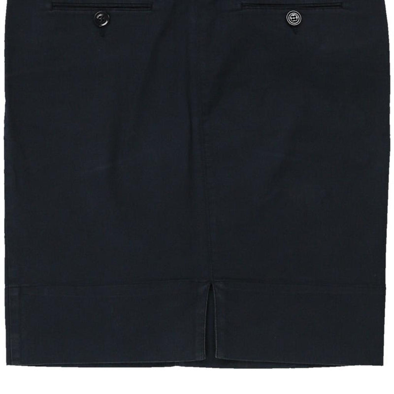 Moncler Skirt - 30W UK 10 Navy Cotton Blend