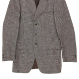 La Moda Dei Giovanni Blazer - XS Brown Wool Blend