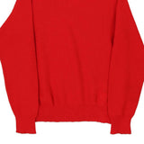 Carrera V-neck Jumper - Small Red Virgin Wool