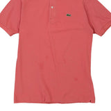 Lacoste Polo Shirt - Medium Pink Cotton