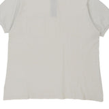 Made in France Lacoste Polo Shirt - XL White Cotton