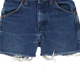 Age 11 Wrangler Denim Shorts - 22W 3L Blue Cotton