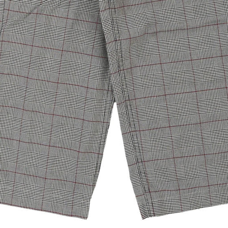 Age 12-14 Tommy Hilfiger Checked Shorts - 26W 19L Grey Cotton
