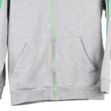 Age 13-14 Adidas Hoodie - Large Grey Cotton Blend