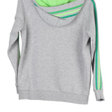 Age 13-14 Adidas Hoodie - Large Grey Cotton Blend