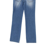 Sisley Jeans - 33W UK 12 Blue Cotton Blend