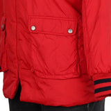 Age 11-12 Byblos Puffer - Large Red Nylon