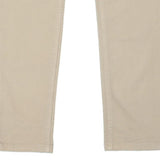 Angels Trousers - 32W 32L Beige Cotton