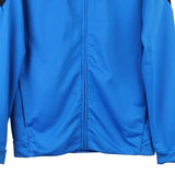 Age 15-16 Puma Spellout Zip Up - XL Blue Polyester