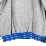 Unbranded Zip Up - XL Grey Cotton Blend