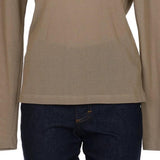 Gianfranco Ferre Jumper - XL Beige Cotton Blend