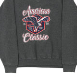 Unbranded Graphic Sweatshirt - Small Grey Cotton Blend