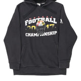 2017 Football Championship Adidas Hoodie - Large Black Cotton Blend