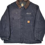 Zwicker Electric Co. Inc. Carhartt Jacket - 3XL Blue Cotton
