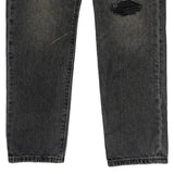 501 Levis Jeans - 30W UK 10 Grey Cotton