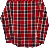 Oakley Checked Flannel Shirt - Medium Blue Cotton