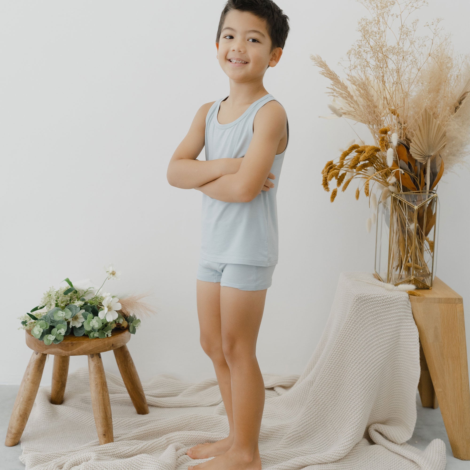 Boys' TENCEL™ Micro Modal Ultra Soft Boxer Briefs - Set of 2