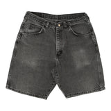 Wrangler Denim Shorts - 31W 9L Grey Cotton