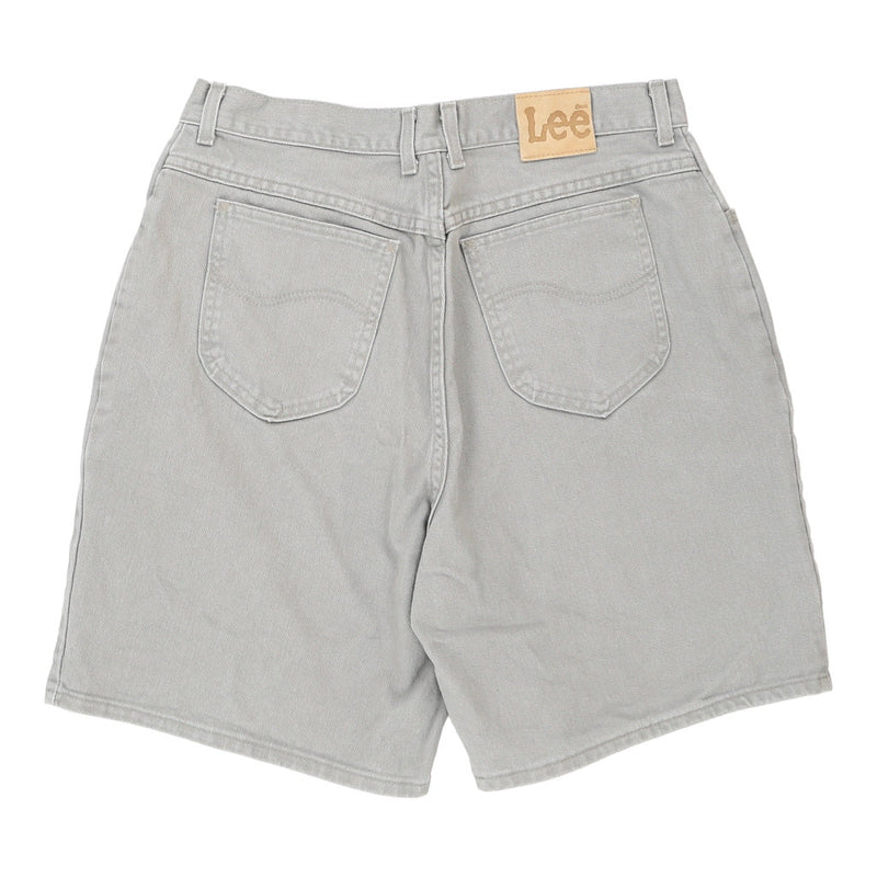 Lee Denim Shorts - 34W 8L Grey Cotton
