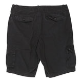 Guess Cargo Shorts - 37W 11L Black Cotton