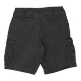Lee Cargo Shorts - 35W 11L Black Cotton