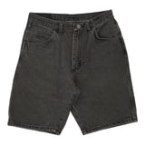 Wrangler Denim Shorts - 31W 9L Black Cotton