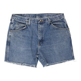 Wrangler Denim Shorts - 36W 5L Blue Cotton