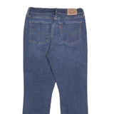 LEVI'S Womens Classic Blue Denim Straight Jeans W29 L28 Zip Cotton Blend