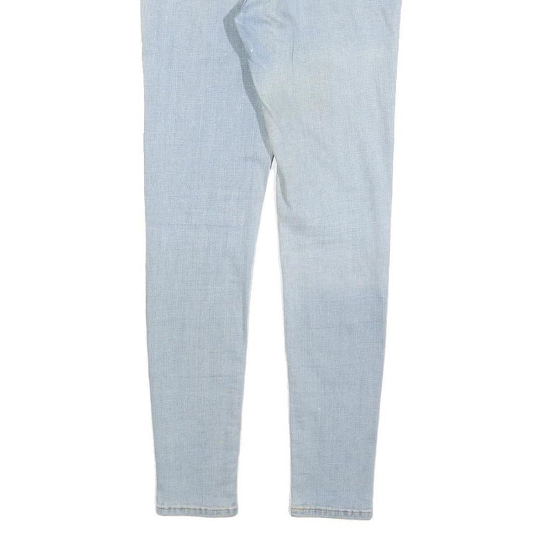 LEVI'S 710 Womens Jeans Blue Slim Skinny Denim Light W28 L30 Stretch