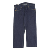 LEVI'S 501 Mens Jeans Blue Regular Straight Denim Raw W34 L25 Classic Style