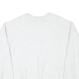 HANES Mens Light Grey Crew Neck L Cotton Blend Casual Sweatshirt Pullover