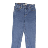 LEVI'S 512 Womens Jeans Blue Regular Skinny Denim Medium Wash W24 L27 Classic