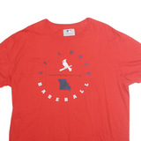 GENUINE MERCHANDISE Mens Red St Louis Baseball T-Shirt L Short Sleeve Crew Neck