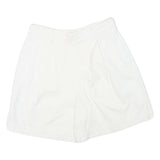 LIZ CLAIBORNE Womens White Casual Cotton Blend Shorts M W28 Relaxed Fit