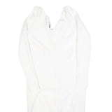 HOUSE OF CB Womens White Fit & Flare Polyester Blend Dress Long Sleeve Midi XL