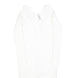 HOUSE OF CB Womens White Fit & Flare Polyester Blend Dress Long Sleeve Midi XL