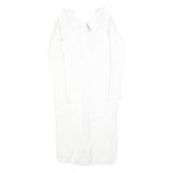 HOUSE OF CB Womens White Fit & Flare Polyester Blend Dress Long Sleeve Midi XL